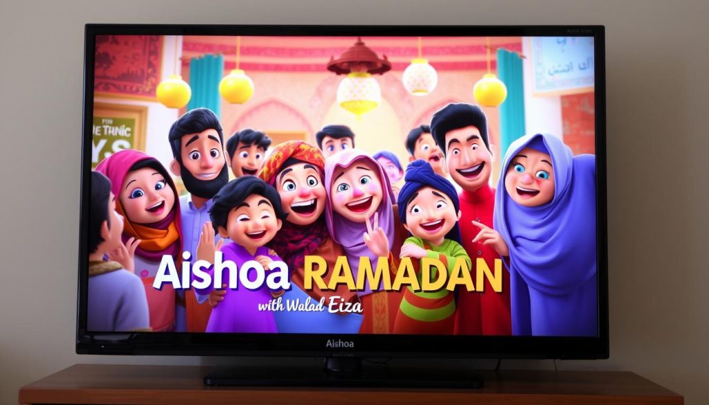 مسسلسل عيشوا رمضان مع ولاد ايزة