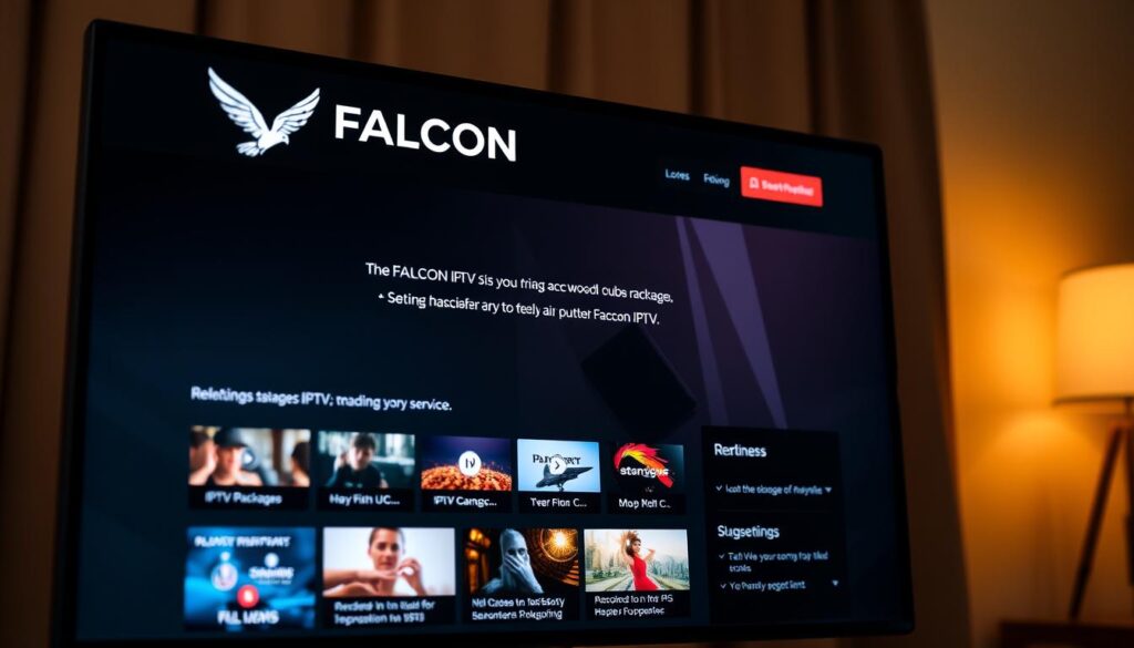 الموقع الرسمي لسيرفر فالكون IPTV