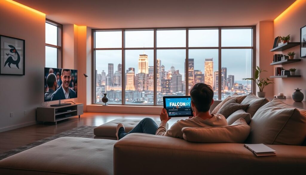 مشاهدة القنوات التلفزيونية عبر الإنترنت